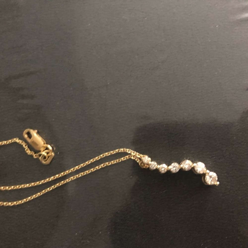 1/2c journey pendant necklace from Kay jewelers.